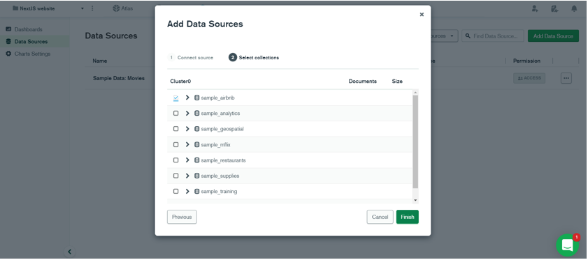 MongoDB chart และวิธีรวมเข้ากับเว็บ