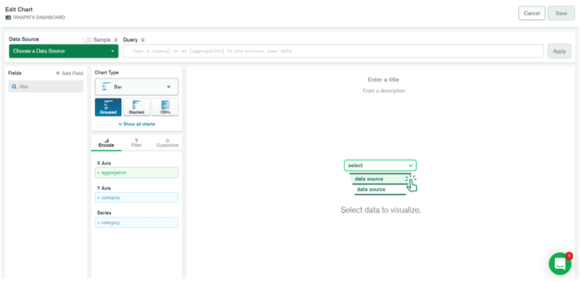 MongoDB chart และวิธีรวมเข้ากับเว็บ