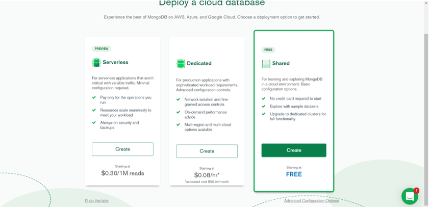 MongoDB chart และวิธีรวมเข้ากับเว็บ