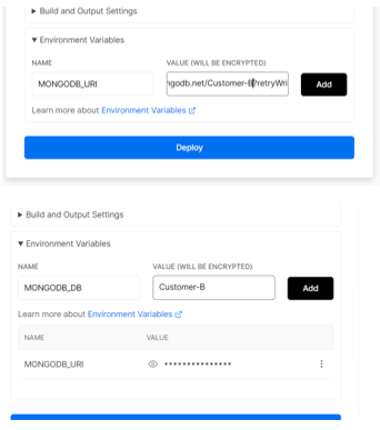 วิธี deploy project ด้วย source code เดียวกัน แต่ใช้ database ไม่เหมือนกัน ด้วย Vercel