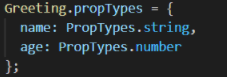 PropTypes เพื่อการตรวจสอบ type 