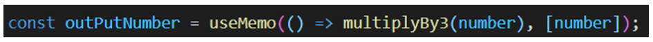 Usememo เพื่อ improve performance ของแอป